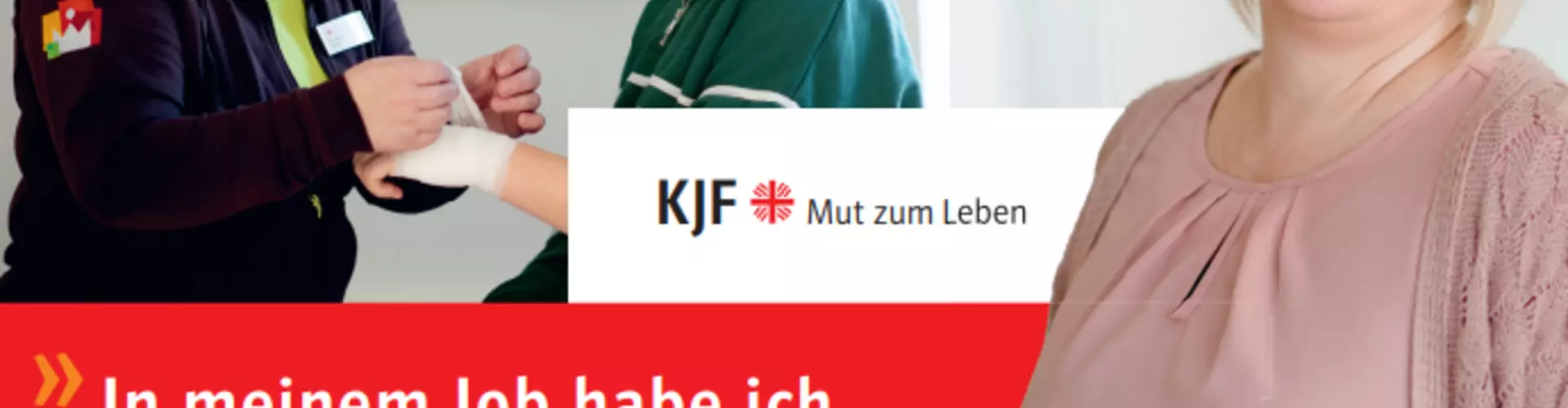 In meinem Job habe ich Zeit für die Menschen! Foto: KJF Augsburg