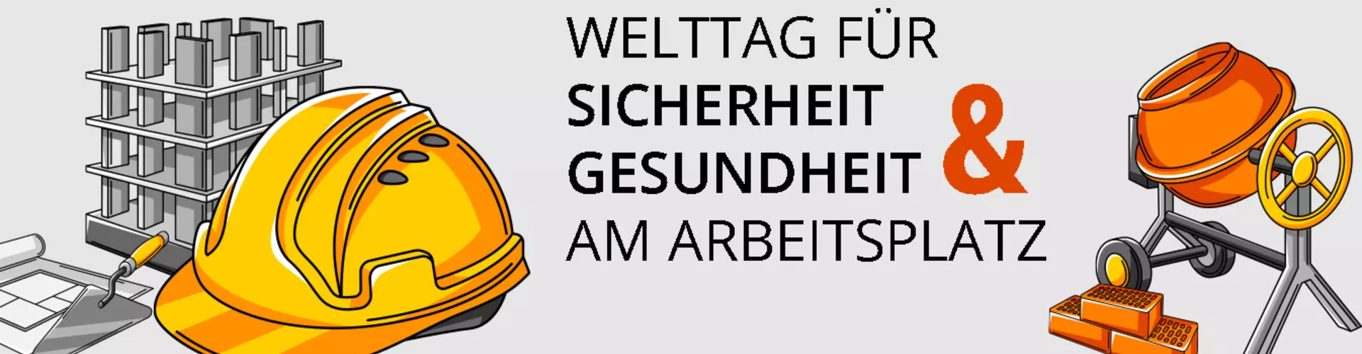Welttag für Sicherheit und Gesundheit am Arbeitsplatz