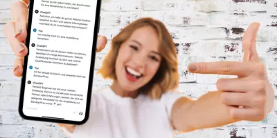 Künstliche Intelligenz wie ChatGPT kann dabei helfen, eine Bewerbung mit Anschreiben, Lebenslauf & Co. zu schreiben. Foto: Drobot Dean, stock.adobe.com