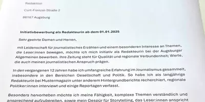 Initiativbewerbung