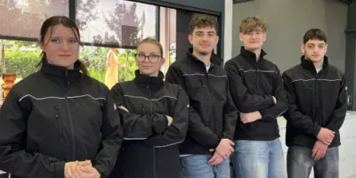 Verena, Wiktoria, Raphael, Niklas, Gor und Julian von LEINER part of Gibus