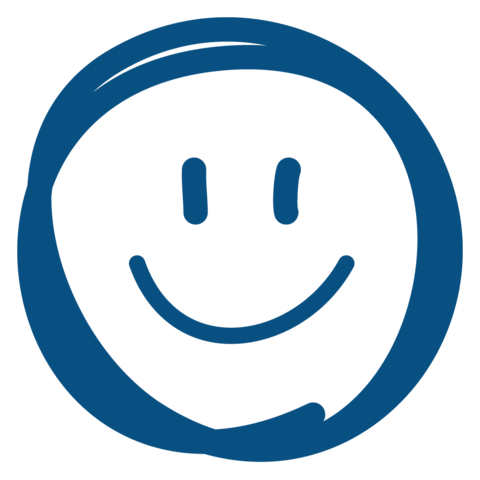 Lachender Smilie